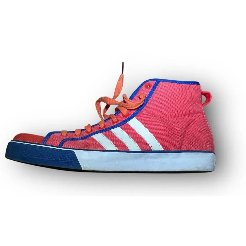Rare Vintage Adidas‎ Hightop Philadelphia 76ers Red Men’s 10.5 Read Description